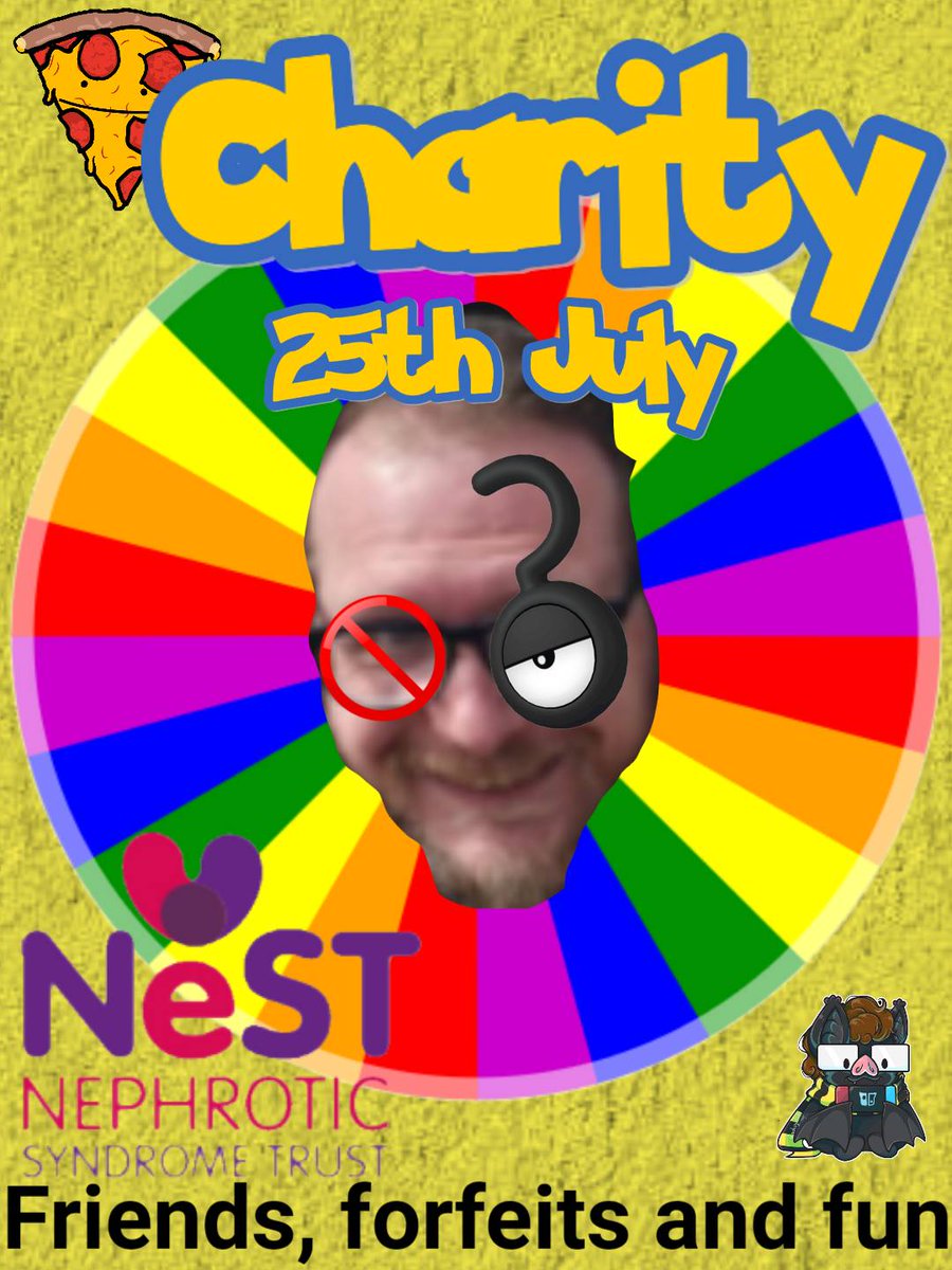 I should have posted this sooner but I've been struggling and thought about cancelling it all together but, we do a charity stream every year for my son's condition and I love raising awareness for the charity so I wasn't going to let my insecurities win #NeST #nephroticsyndrome