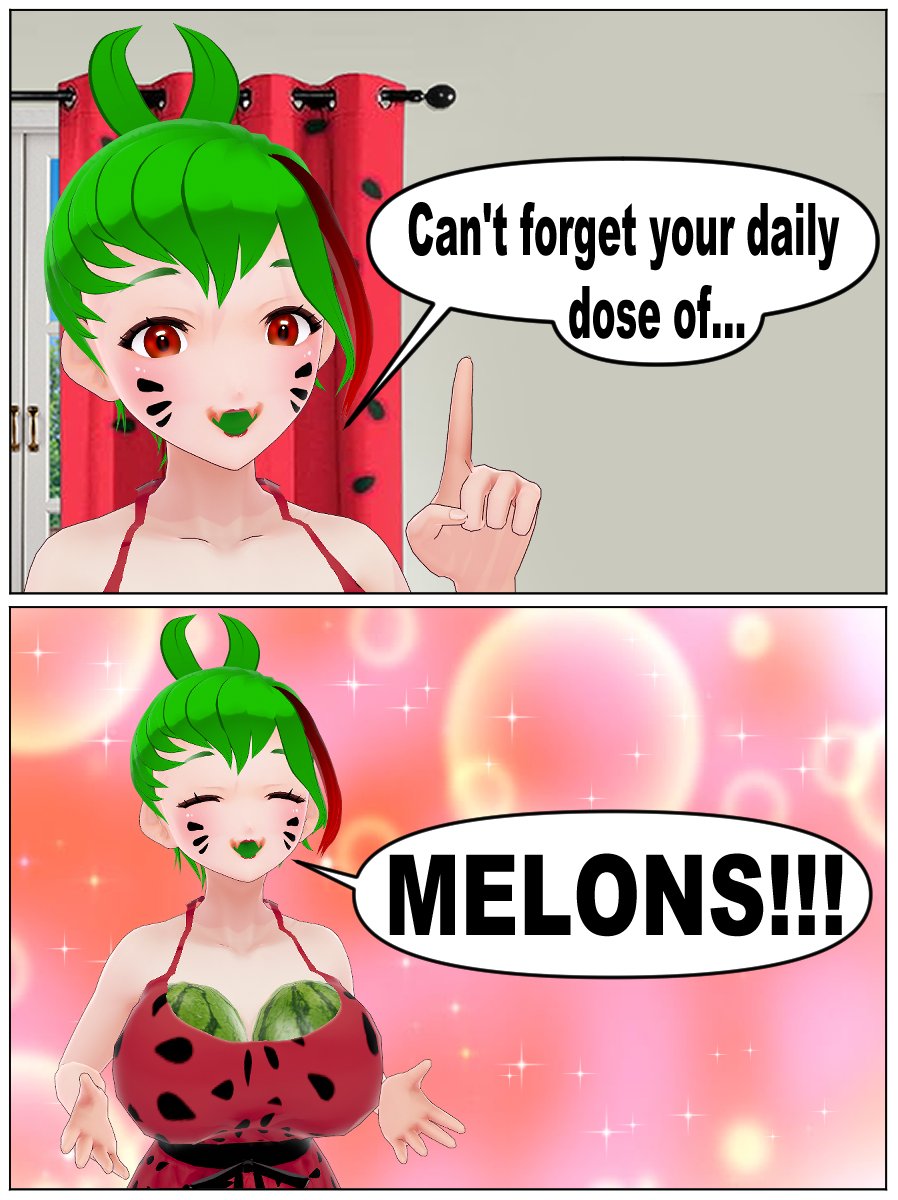 Melony The Melon 🍉(Melontuber)🍈 tweet media