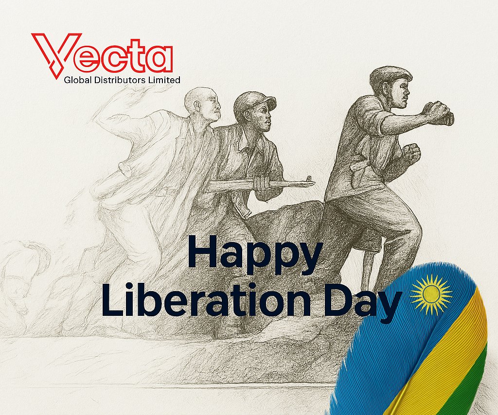 vecta_rwanda's tweet photo. Today, we mark 31 years since our courageous people refused to give up. We celebrate hard-won freedom and honor those who led the way, while remaining mindful that the work of building our nation is still ongoing. Happy Liberation Day! https://t.co/oMkWtHJ2rT