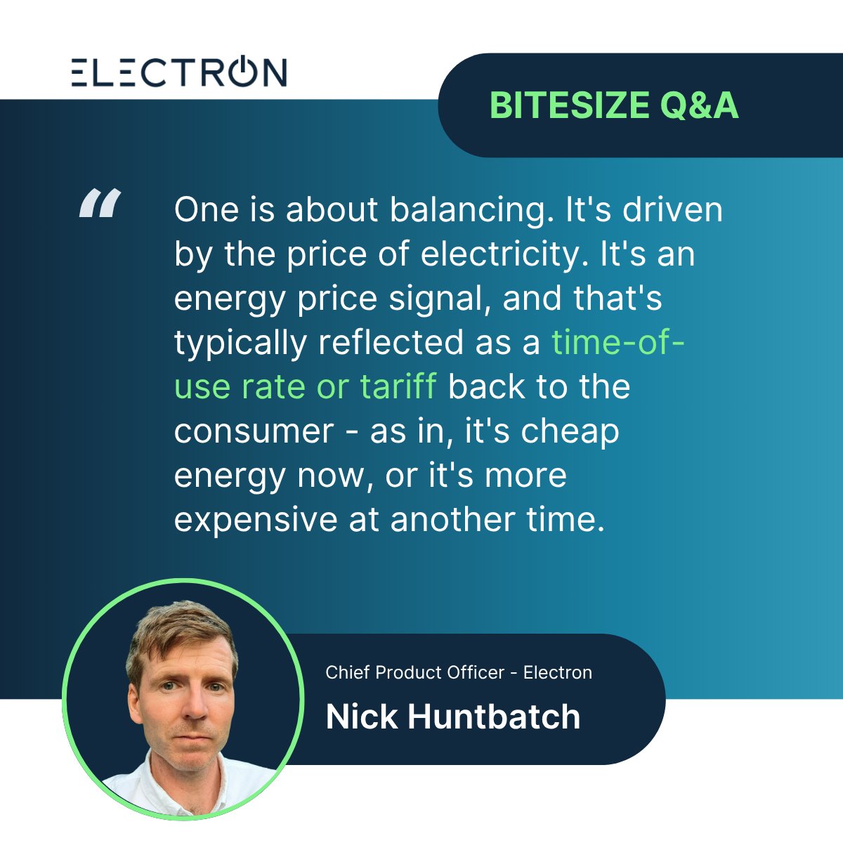 Electron_Grid's tweet image. Time-of-use tariffs and system flexibility are both essential. But are they playing well together?

Listen to the Q&amp;amp;A to get the full insights ➡️hubs.la/Q03vTy8h0

#GridFlexibility #DERs #TOUTariffs
