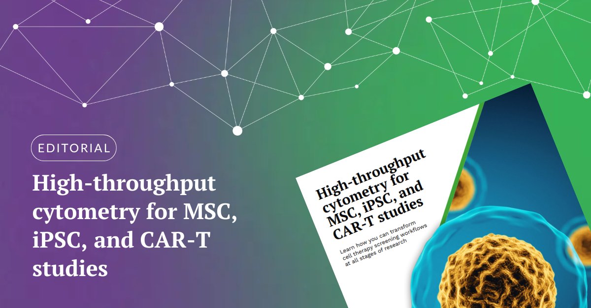 Explore this expert application eBook to guide you through the uses of High-Throughput Screening (HTS) by Cytometry to combat challenges in scalability and efficiency to enhance your research in advanced cell models.  

Download now: eu1.hubs.ly/H0lr2VN0 

 <a href="/SartoriusGlobal/">Sartorius</a>
