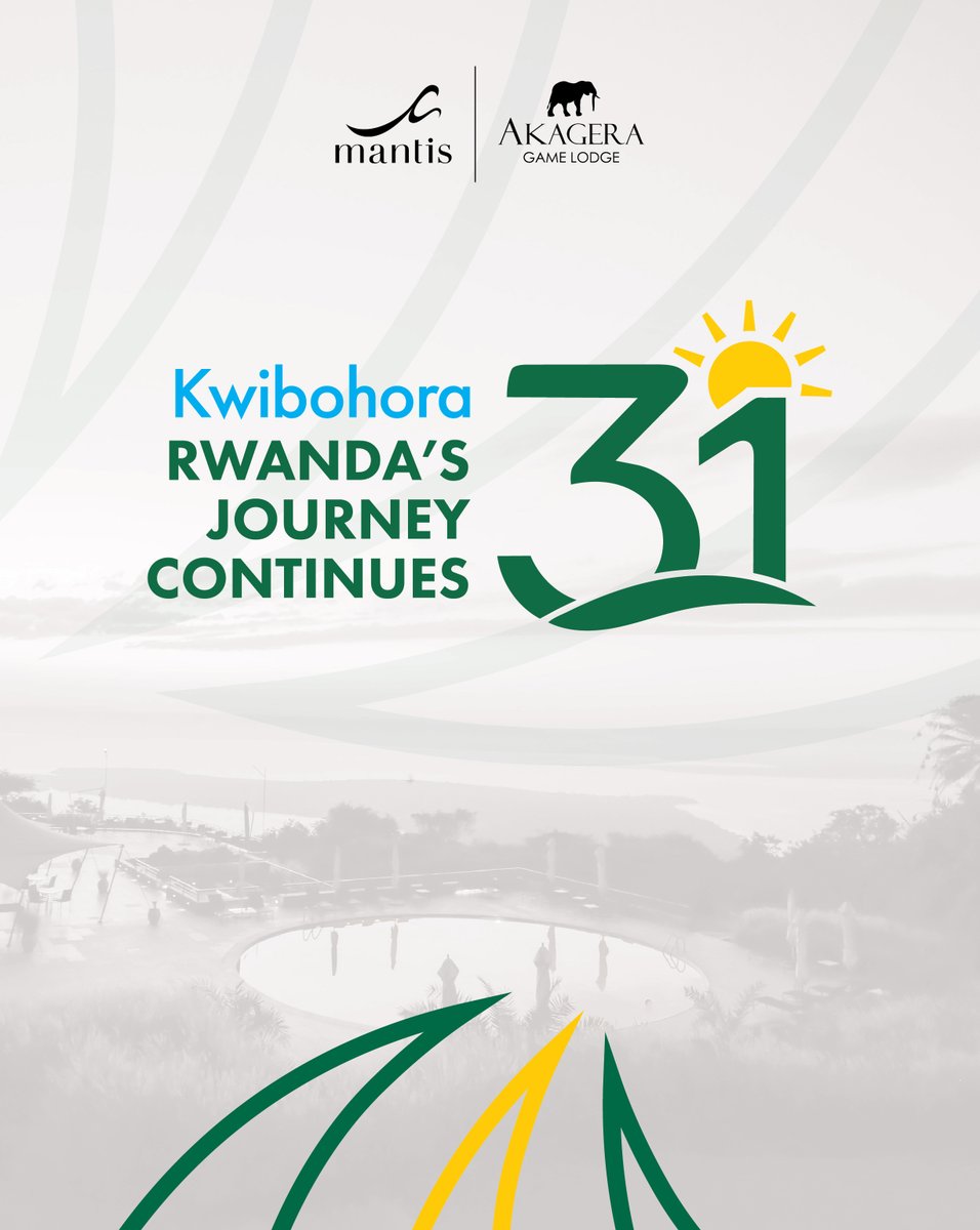 Happy #LiberationDay! 

Today, we celebrate the bravery and resilience that led to a new beginning for Rwanda. 

Let this day inspire hope and a continued commitment to unity for all. 

#Kwibohora31