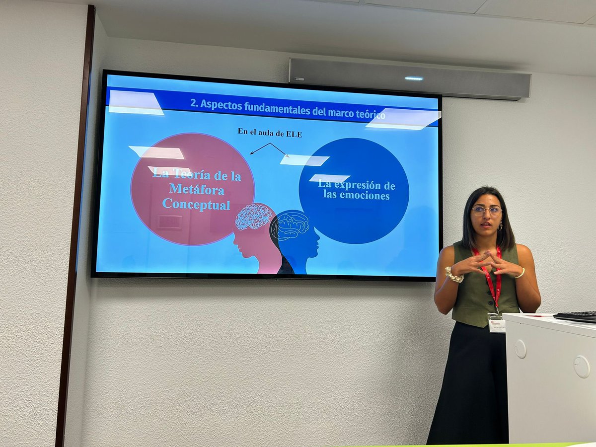 contintachina's tweet photo. Hoy en @NebrijaLenguas (@Nebrija) “La conceptualización metafórica de la ira en español y alemán: una aproximación cognitiva y contrastiva para el aula de ELE” en #congresolenguas https://t.co/oMlUB18WYQ
