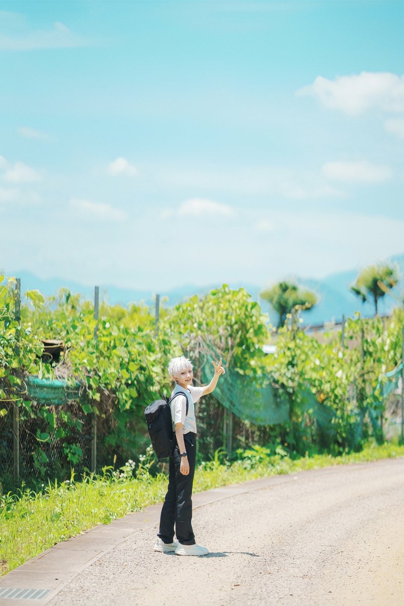 Shiou__cos's tweet image. 【Cosplay】光が死んだ夏/ヒカル
#光が死んだ夏　 #TheSummerHikaruDied