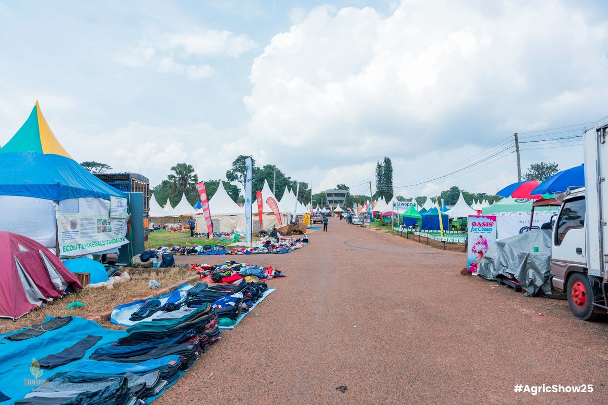 Day 8 of the National Agricultural Show and stalls are waiting for you here at Jinja Show Grounds, come through for the exhibitions🥳🥳
#AgricShow25