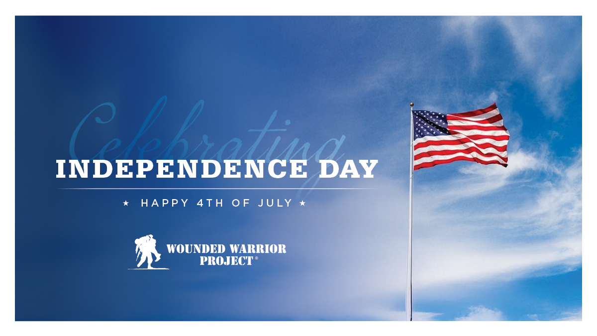 wwp's tweet image. WWP wishes you a safe and happy 4th of July! How are you celebrating our nation's 249th birthday?