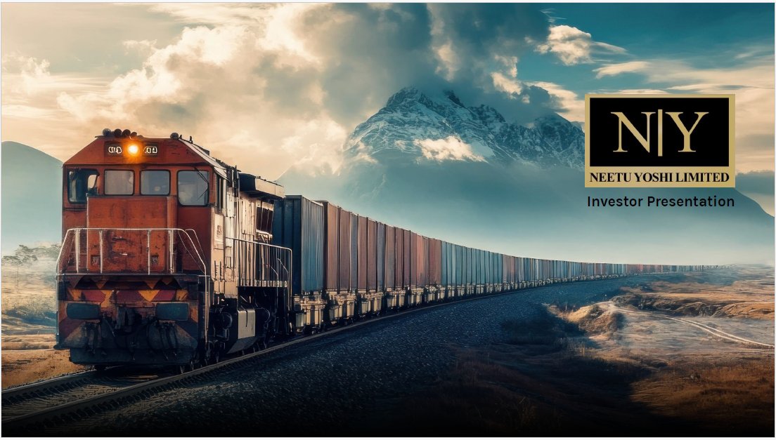 #NeetuYoshi  #SMEIPO 
📌 Neetu Yoshi Ltd raised Rs.51 Cr✅ for setting up of New Manufacturing facility in Kanpur ,which will be manufacturing complete BOGIES and COUPLERS for HIGH SPEED TRAINS of Indian Railways🔥🔥.
 
(📍RDSO approval for New Plant and Products in March 2026