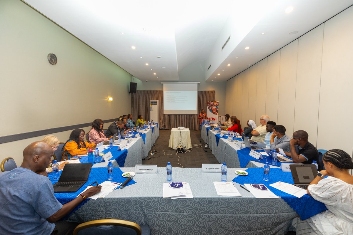 We’re delighted to officially kick off our Emerging Scholars Workshop in Accra!

Each emerging scholar will present their research paper and receive detailed feedback from their peers and our panel of experienced mentors.

Stay tuned for updates.

#VoicesAfrica #EmergingScholars