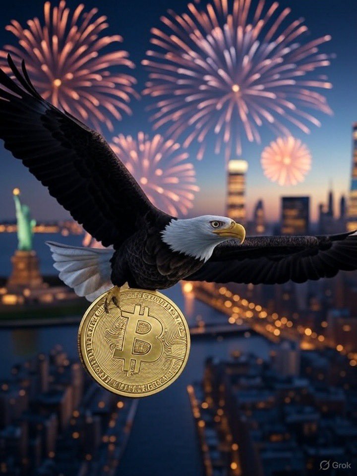 GM and happy 4th of July 🇺🇸 🦅 🎆 #bitcoin #USA #crypto