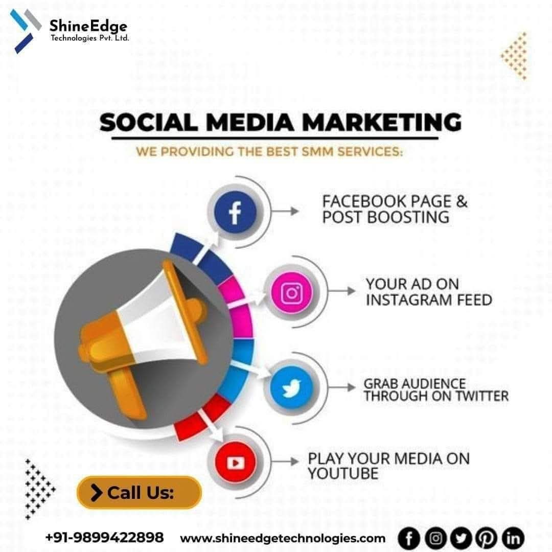 #ShineEdgeTechnologies is the best Social Media Marketing #Company in #Noida, India. Provides best SMM services within your budget.
Call us ☎ : +91 9899422898
Get More Info: shineedgetechnologies.com
#digitalmarketing #socialmediamarketing #OnlineMarketingSuccess