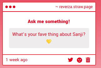 reverzaart2's tweet image. First things his sensibility, his heart, his emotions towards everyone.
Then his eyes, his smile, his hair, his passion, his cooking, his everything.
