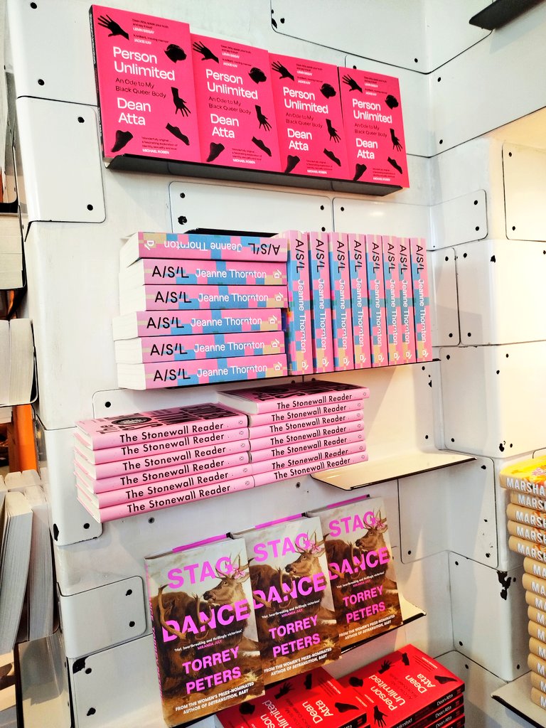 Aesop's free Queer library in Soho is now a yearly tradition 

Amazing that you just turn up and pick a free book! Great selection as well