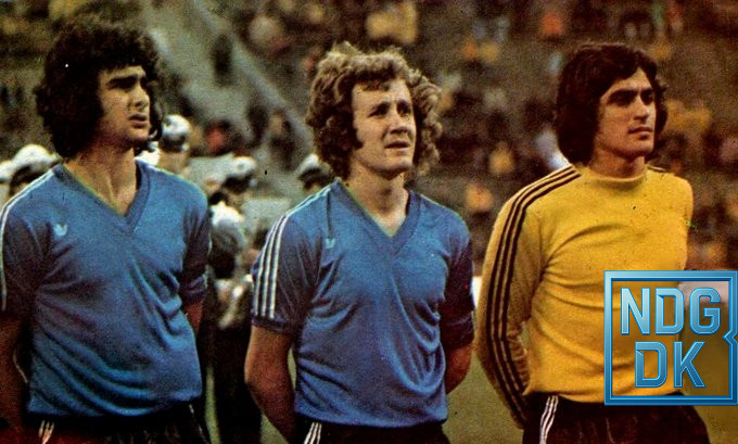 #FIFAWorldCup Julio 3 de 1974. 
Mario Kempes, Carlos Babington, Ubaldo Fillol Argentina v. Alemania Oriental #Mundial1974 #NoDigaGolDigaKempes