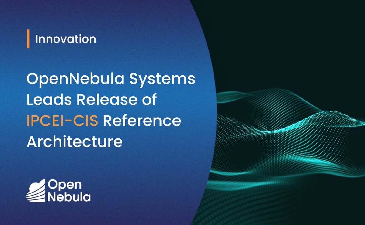 📢 We're proud to announce the official publication of the IPCEI-CIS Reference Architecture! This milestone marks a significant step towards building an open, interoperable digital infrastructure in Europe. As chairing company of the IPCEI-CIS Industry Facilitation Group, and