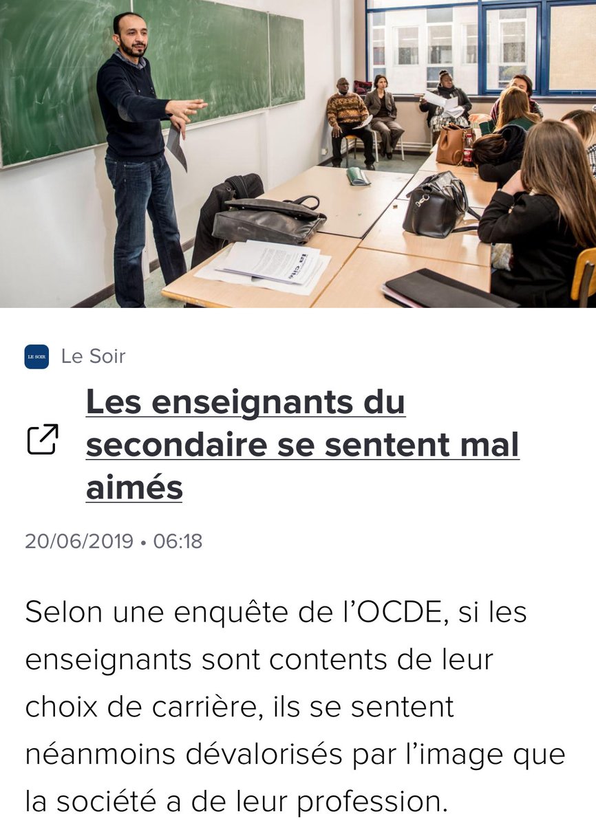 SoiresseKalvin's tweet image. Aujourd’hui, c’est la fin de l’année scolaire et ce constat est toujours d’actualité.
Merci aux profs et à tout le personnel éducatif pour tous les efforts qu’ils/elles mettent dans le meilleur métier du monde. Nous, politiques devons être à la hauteur de votre investissement.