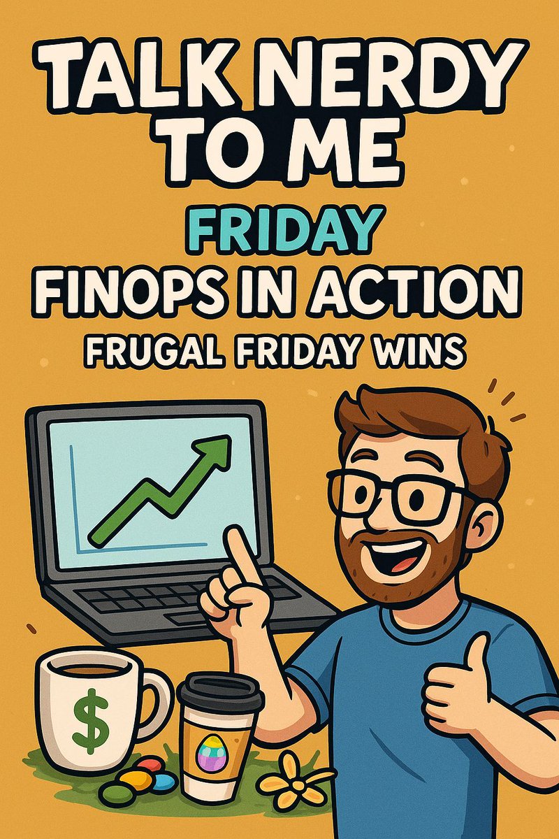 Weekend #FrugalNerdy Challenge! 🕵️ Iterate &amp; Improve!
Find ONE "orphaned" cloud resource:
Unattached disks
Unused public IPs
Empty resource groups
Stopped-but-not-deleted VMs
Reply with: Resource Type | Monthly Cost Saved | Cloud Provider
Best hunter gets featured Monday!