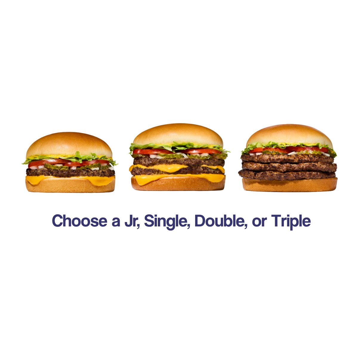 Whataburger's tweet image. tastes like freedom