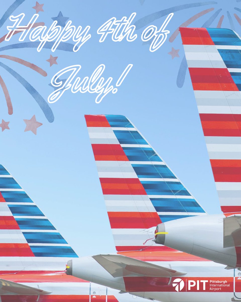 Happy Fourth of July 🖤 💛 🇺🇸 Wishing everyone safe travels and a day full of fireworks, popsicles and fun!