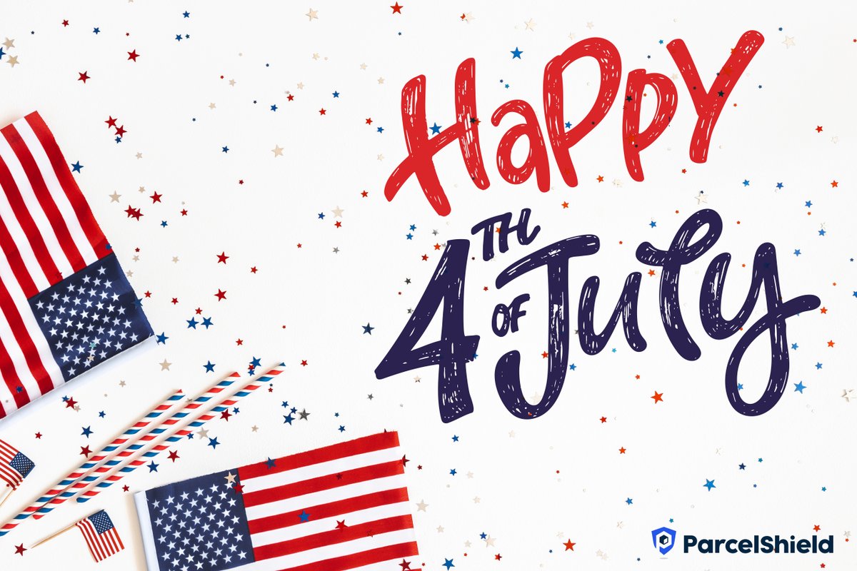 ParcelShield (@parcelshield) on Twitter photo Wishing you a safe and happy Fourth of July
from all of us at <a href="/ParcelShield/">ParcelShield</a>!
#4thOfJuly #IndependenceDay #ParcelShield Wishing you a safe and happy Fourth of July
from all of us at <a href="/ParcelShield/">ParcelShield</a>!
#4thOfJuly #IndependenceDay #ParcelShield
