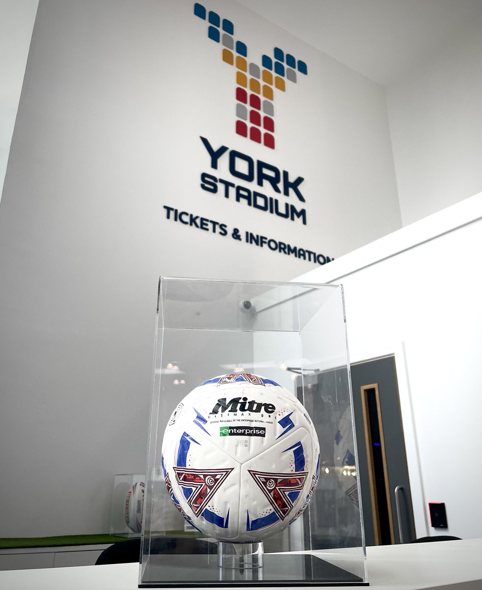 YorkSMC's tweet image. ⚽️ New @YorkCityFC season, new match ball. 👌