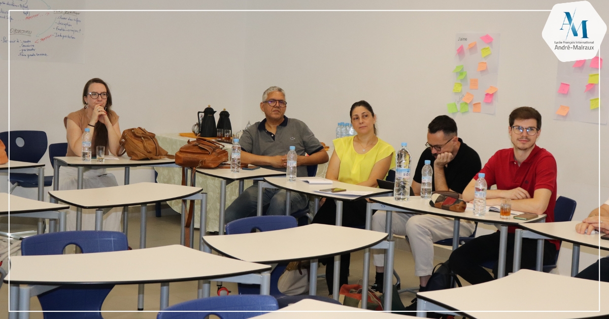 Cette semaine, au LFIAM, les équipes d’arabe, d’anglais et d’espagnol ont vécu deux belles journées de formation entre pairs avec le projet « Ton expérience, mon apprentissage ».