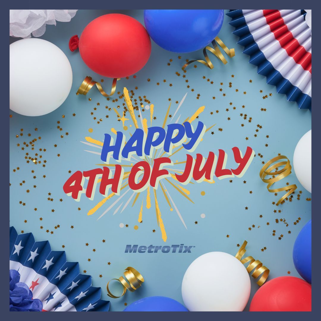 Our offices are closed today for Independence Day. Please visit our website to purchase tickets, view event info, or access your account.