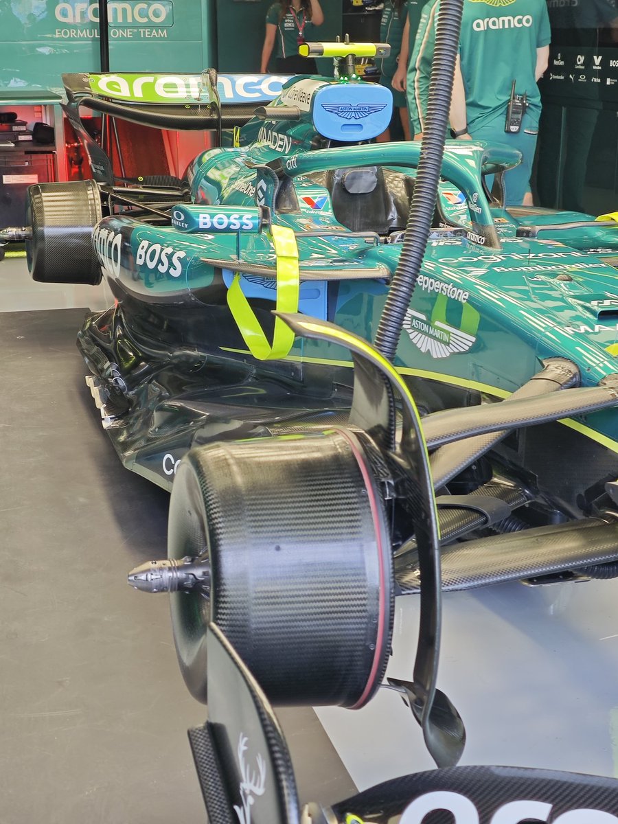 🚨 Here is the updated floor of #amr25 

📸<a href="/FabioMarchiMD/">Fabio Marchi</a>

#f1 #astonmartinf1 #BritishGP