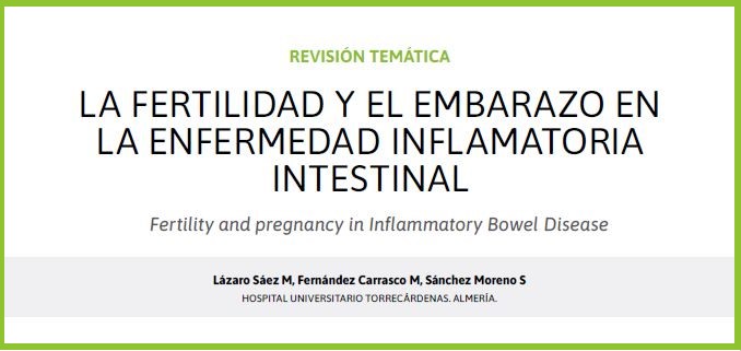 🤰 La enfermedad inflamatoria intestinal (EII) puede afectar la fertilidad y el embarazo. Planificación y control médico son claves para minimizar riesgos 🤱💊 La mayoría de los tratamientos son seguros 🩺 #EII #SaludReproductiva

👉:sapd.es/rapd/2025/48/3…