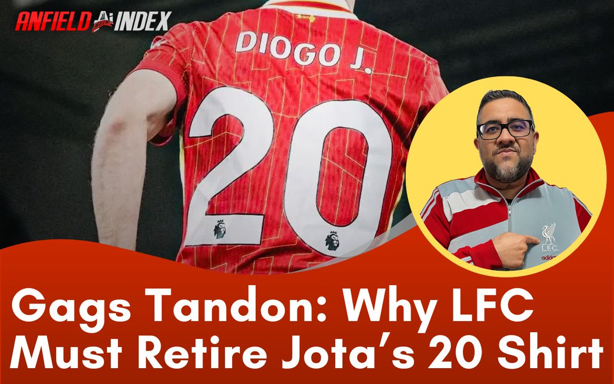 GagsTandon's tweet image. 🙏 Retire Number 20. For Him. For Us.

We do not retire shirts at #LFC. That is the tradition. But this is different. Diogo Jota did not leave, he was not sold, he did not hang up his boots. He was taken from us. And that number, our number 20, should never be worn again.

He…