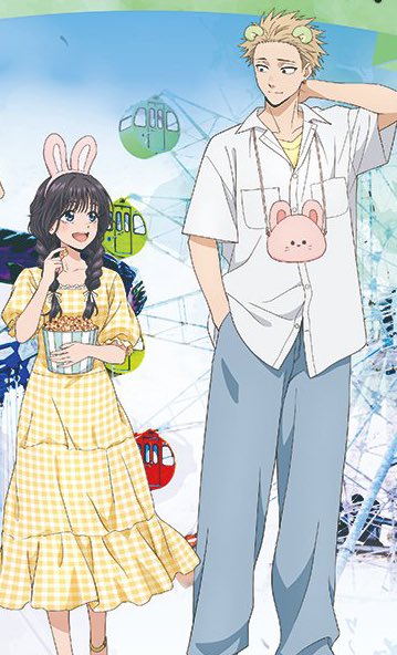 rintaro’s holding onto kaoruko’s purse like the true gentleman 🥺