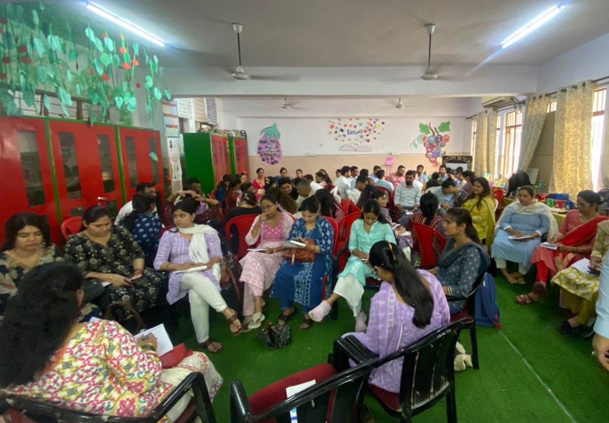 SAS_ProjectInc's tweet image. Project Inclusion in Action!
On 1st &amp;amp; 2nd July, a training program was held at KV No. 2, Delhi Cantt. with KVS Delhi Region for PRT teachers to promote inclusive classrooms. 
#ProjectInclusion #InclusiveEducation #KVS #TeacherTraining #SriAurobindoSociety