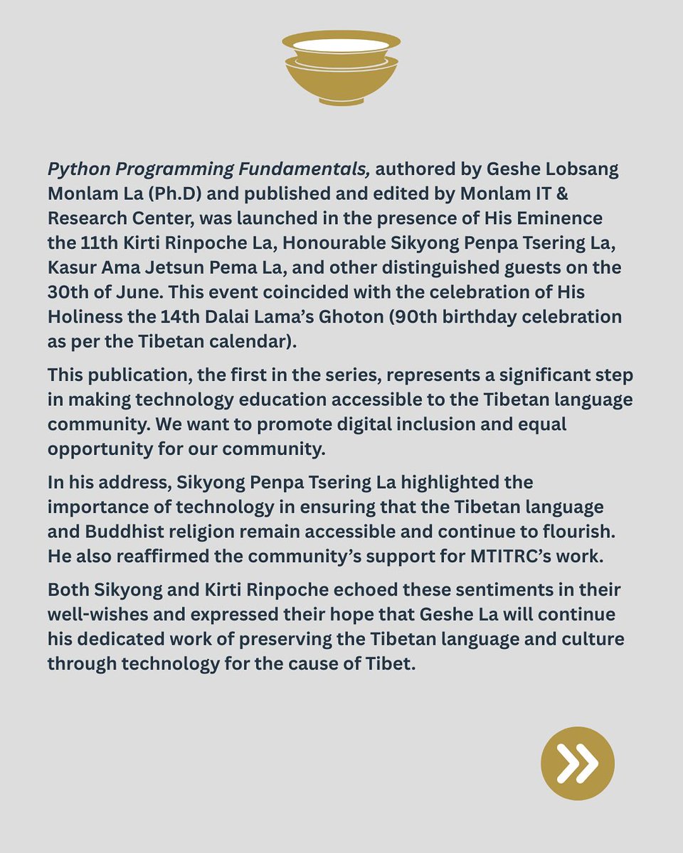 Monlam AI tweet media