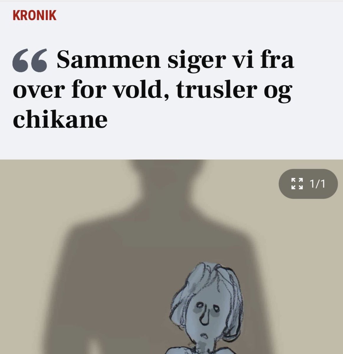 Lars Gaardhøj (@larsgaardhoj) on Twitter photo Vold, trusler og chikane hører ingen steder hjemme og slet ikke på de regionale arbejdspladser. Man skal være tryg uanset om man arbejder i psykiatrien, på hospital, i akutberedskab, med socialt sårbare eller i administrative stillinger. Det skriver jeg om sammen med <a href="/StriibMona/">Mona Striib</a> Vold, trusler og chikane hører ingen steder hjemme og slet ikke på de regionale arbejdspladser. Man skal være tryg uanset om man arbejder i psykiatrien, på hospital, i akutberedskab, med socialt sårbare eller i administrative stillinger. Det skriver jeg om sammen med <a href="/StriibMona/">Mona Striib</a>