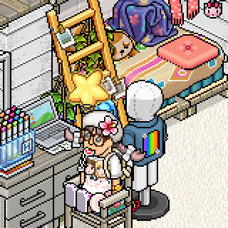 ⭐️ONLY FOR .COM HABBO GIVEAWAY ⭐️

🏆 Rainbow Patch Jacket to 1 winner!

1⃣ Follow <a href="/woshibutter/">Butter</a>
2⃣ Like + RT this tweet
3⃣ Tag 2 friends

Ends: 7th July Monday