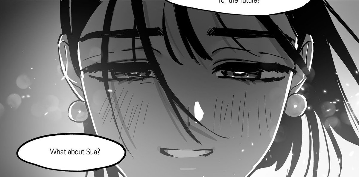 shout out to the most beautiful panel being entirely for Sua