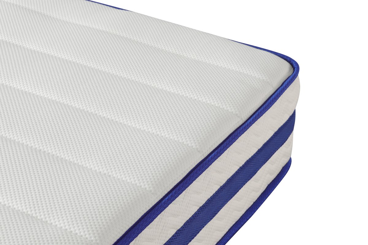 MengrouMattress's tweet image. Discover our blue and white style mattress, designed for both comfort and elegance. Experience a perfect blend of aesthetics and functionality. Sleep in style! 🛏️✨                                              #springmattress #mattress #hotelmattress #memoryfoamspringmattress