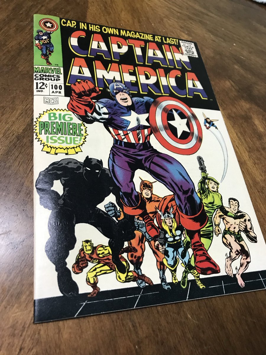 Captain America #100 (1968) Jack Kirby art🇺🇸