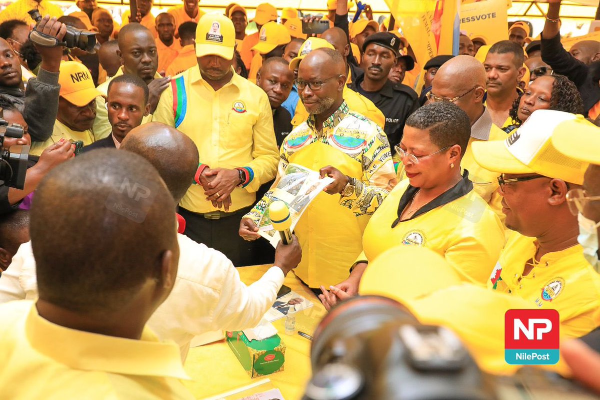 omorpolycarp2's tweet photo. What a big team and a big day !! I am very happy to see my best candidates for @NRMOnline CEC  positions nominate themselves @Mukulaa for Eastern Region, @AnitahAmong for 2nd National Vice, @HamsonObua for Northern Uganda Sanjay Tanna for Chairperson Entrepreneurs League https://t.co/KR08OLq2zR