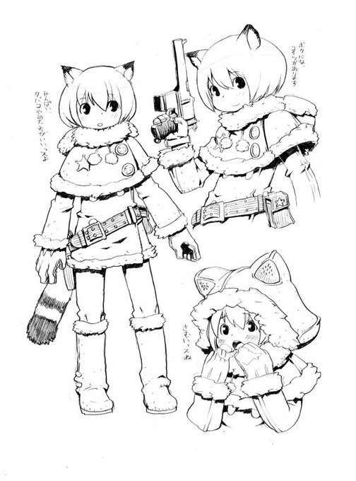 こういうのも描いていましたね 