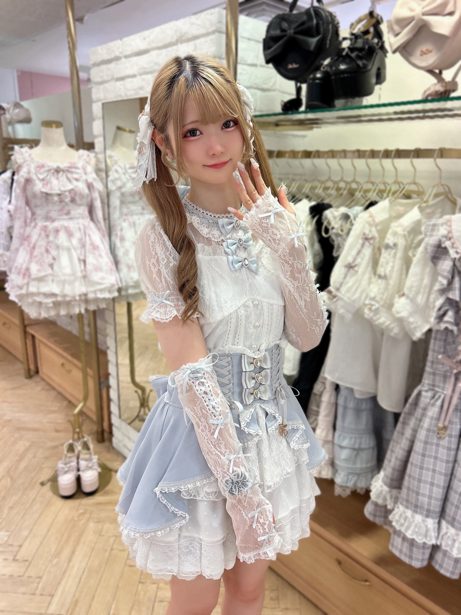 【ROEM】配色カラーレスツイードF11S52 F by ROSSO ツイードニットカーディガン[RAA4-22Y402]｜URBAN