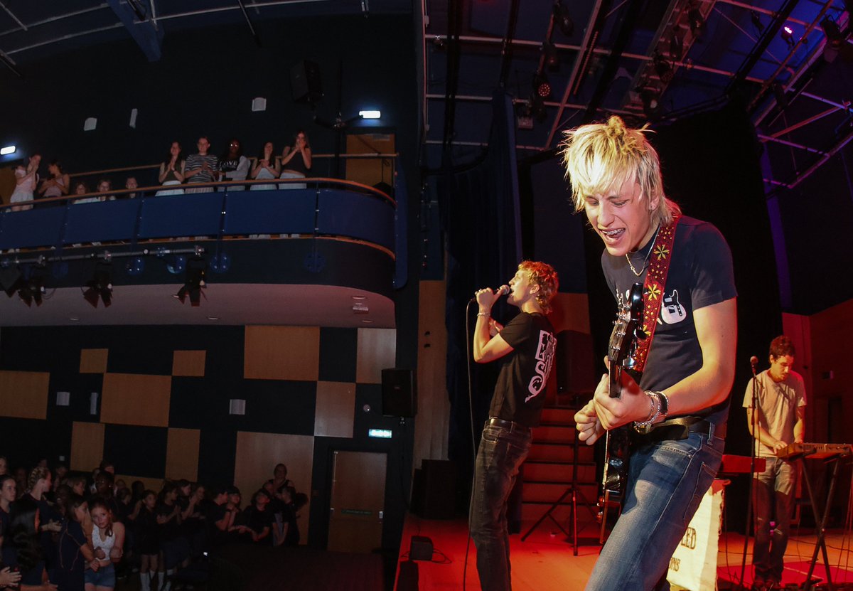 Students enjoyed a performance, Q&amp;A and autographs from The Entitled Sons at our Wellbeing and Grit Festival.