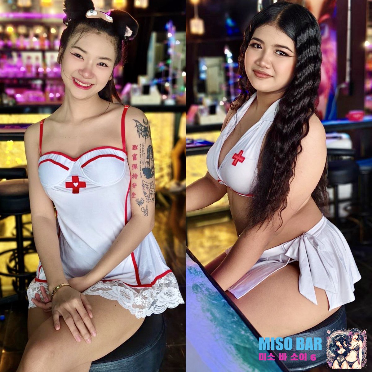 Misobarsoi6's tweet photo. Did you check all today’s photos? 👀💃
These girls are waiting at Miso Bar, Pattaya Soi 6 🍻
Ready for the night… are you?
#미소바 #ミソバー #MisoBar #Soi6Vibes #PattayaNights #KClubStyle #TokyoNightMood https://t.co/4WrT5sjoDi