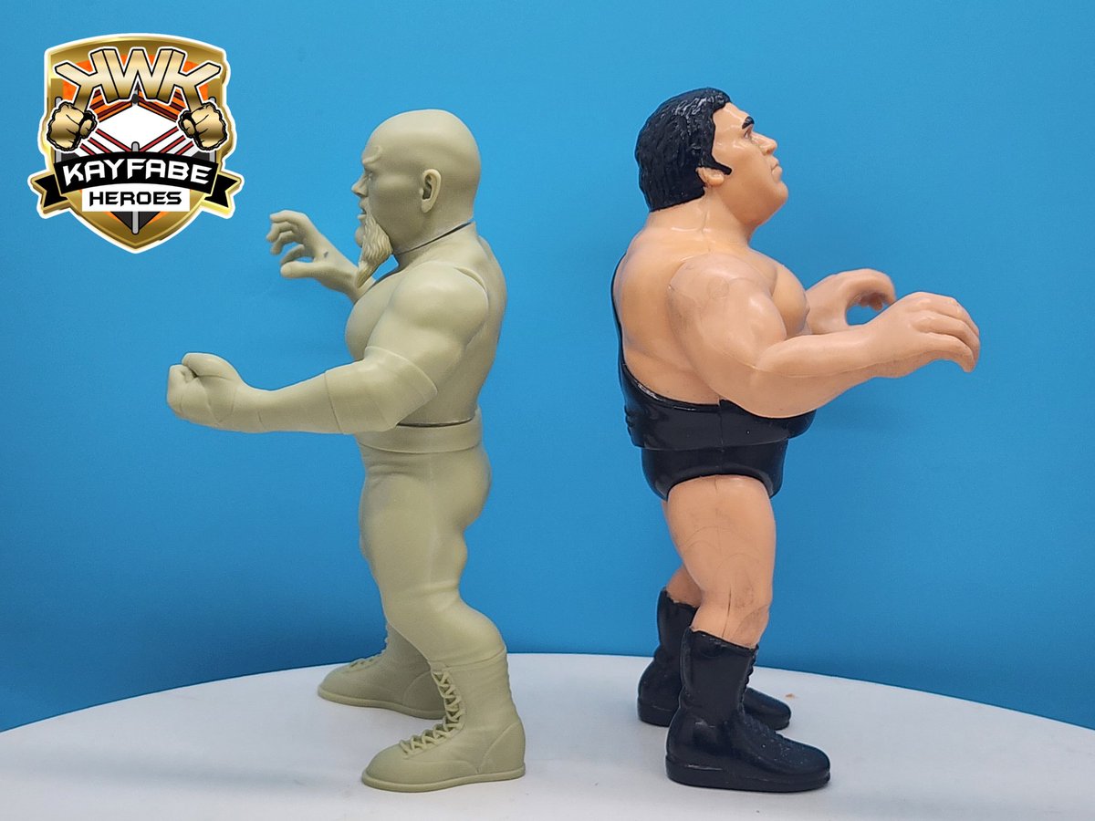 Lots happening at KWK! Barry Horowitz is in production, Bull Nakano is up for pre-order, and Ox Baker’s wax mold is approved — tooling next! Ox, Barry, Berzerker &amp; Bull Nakano are all on pre-order. Limited Max Moon, Taka, TJP, La Résistance &amp; Conquistadores in stock!