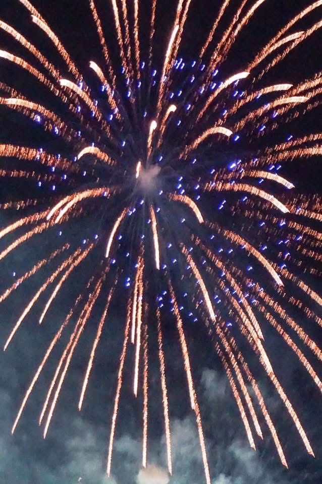 Happy July 4th, everyone. Fireworks from Burlington, Vermont nine years ago.