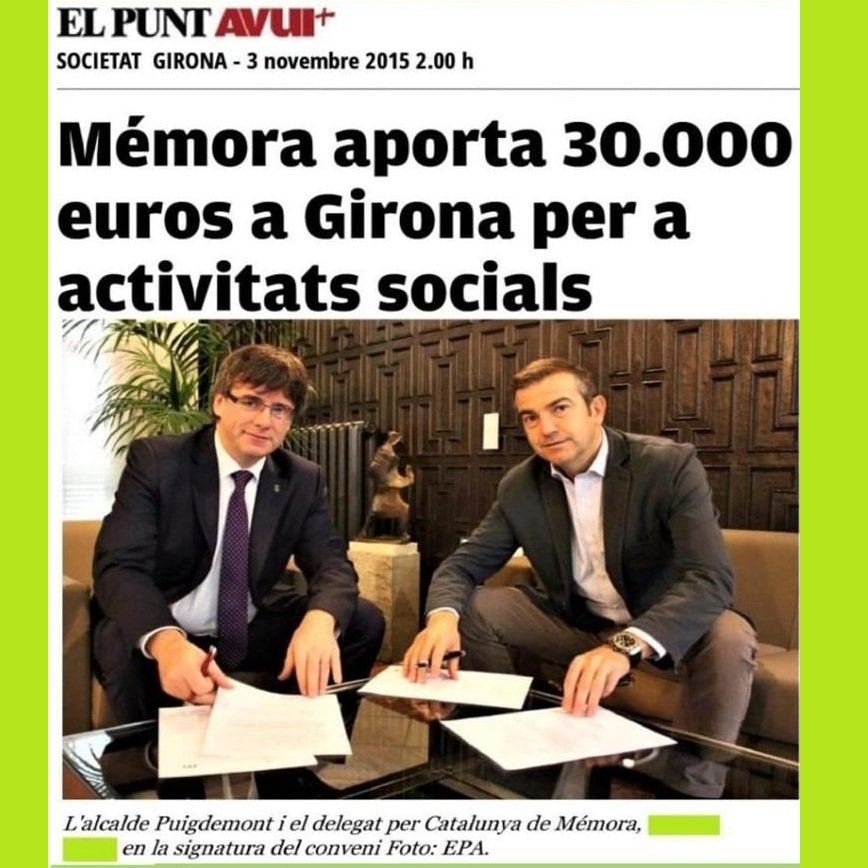 <a href="/JuntsXCat/">Junts per Catalunya🎗</a> <a href="/miriamnoguerasM/">Miriam Nogueras 🎗</a> <a href="/GrupoMemora/">Mémora & Fundación Mémora</a> Otro caso de corrupción entre <a href="/GrupoMemora/">Mémora & Fundación Mémora</a> y <a href="/JuntsXCat/">Junts per Catalunya🎗</a> (antigua Convergencia Democràtica de Catalunya)