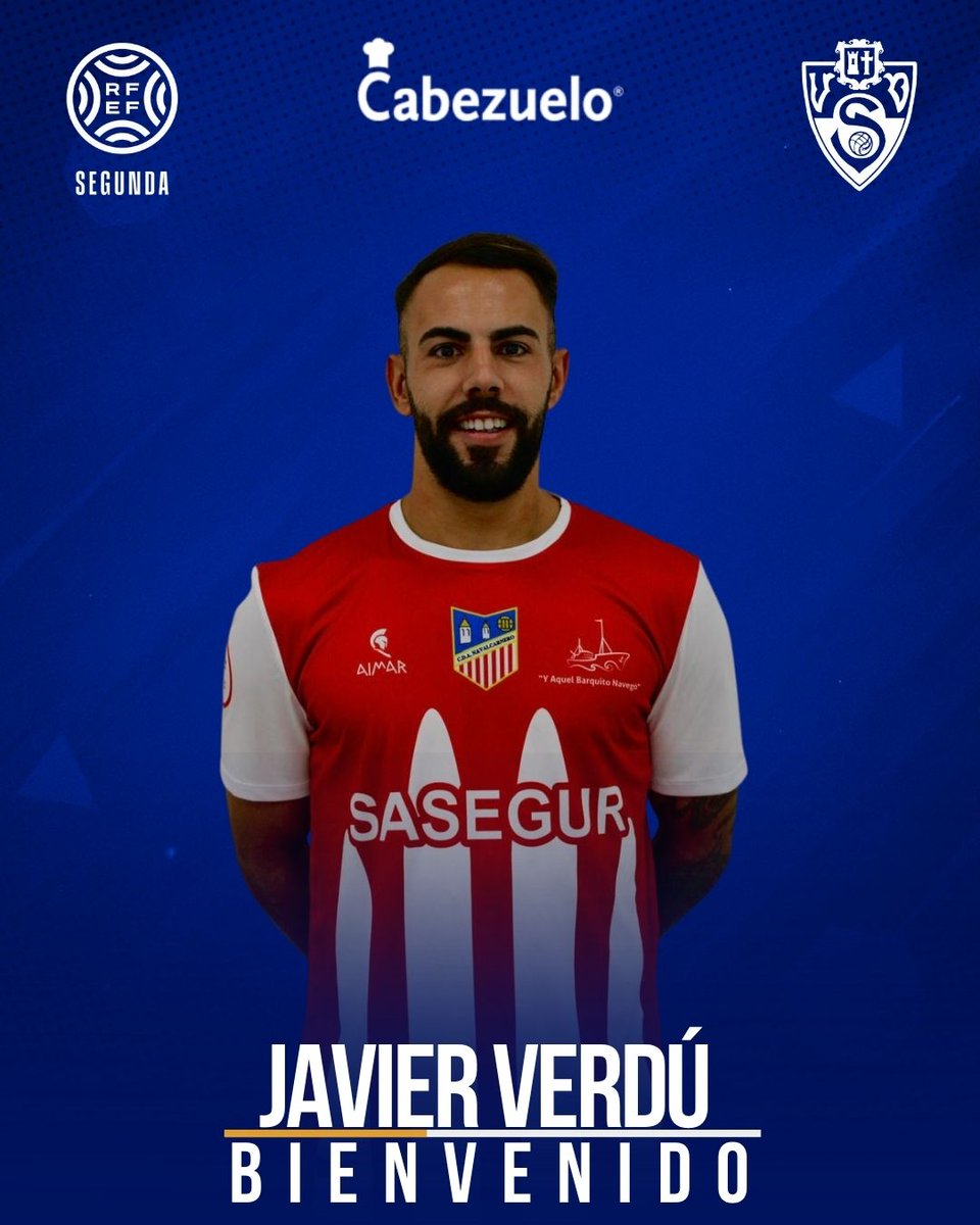 ⚽ Javier Verdú, nuevo jugador del Socuéllamos

Centrocampista, llega procedente del <a href="/CDANavalcarnero/">CDA Navalcarnero</a>

📱 Más info: udsocuellamos.es/javi-verdu-nue…

Bienvenido, <a href="/CortesVerdu/">Javi Verdu Cortes</a>