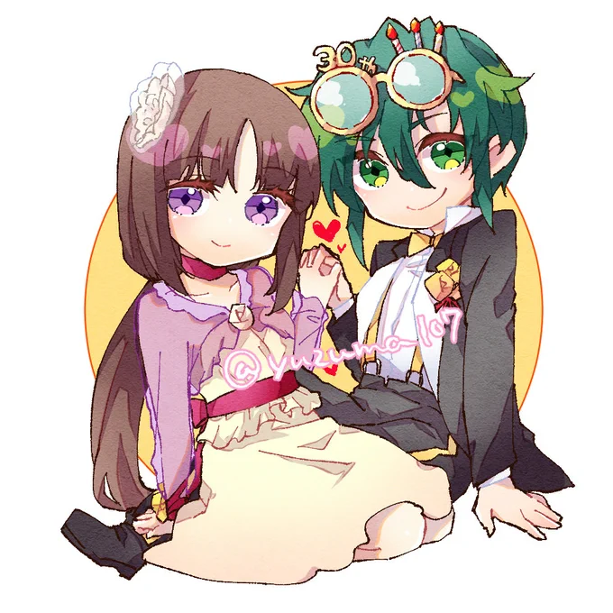 暑さやら何やらでやられてました。。。 というわけで今更ですけど、6月のイベントで用意したアクスタの絵と、こっそり趣味で作って2枚だけ持って行ってたクリアファイルの絵を投げておきます。(順番バラバラ) 当日やBOOTHでお手に取っていただいた方本当にありがとうございました!