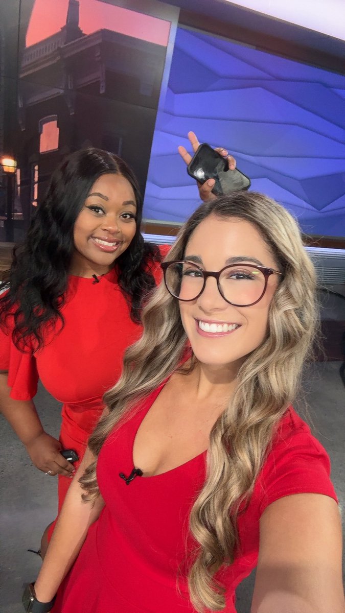 Happy 4th of July from <a href="/KyreonLee/">Kyreon Lee</a> &amp; I! Join us until 7am for the latest news headlines and fireworks forecast. What’re you all doing to celebrate today/this weekend?🎆🎇❤️🤍💙