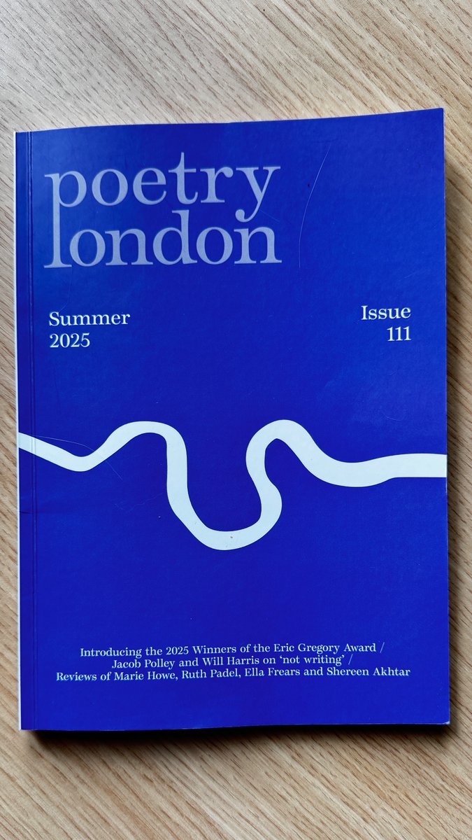 Such a busy time in life and work - but thought it would be nice to share the new Poetry London cover. We are trying something different. Hope you like it.