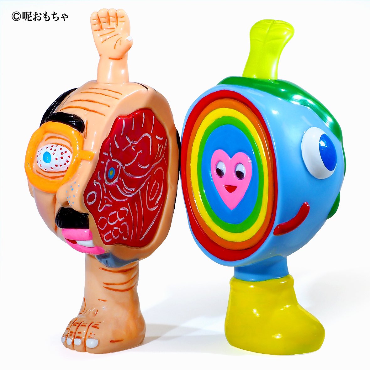 デハラユキノリ × LEEEEEE TOY 混沌 ソフビ世界の無秩序状態ソフビ